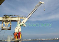 Captain Of The Vessel Gave High Credit To OUCO Crane Of 2.5t22m Folding Boom Crane