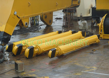 100 Ton Offshore Knuckle Boom Crane With Heavy Lifting ABS Hydraulic System
